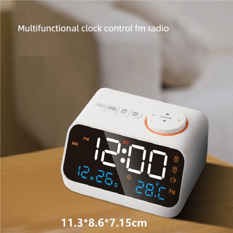 (Sample Price) New Arrival LIORQUE LED Digital Alarm Clock FM Radio - LIORQUE