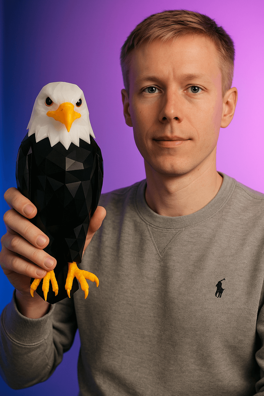 New Arrival LIORQUE Bald Eagle Wall Light Design for Party & Home Decor - LIORQUE