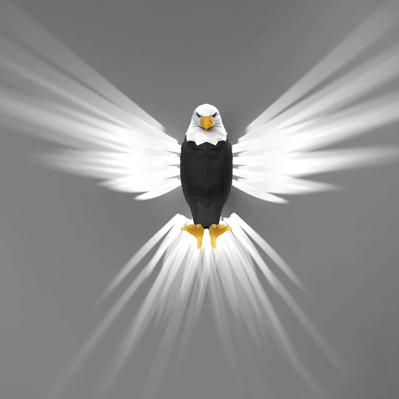 New Arrival LIORQUE Bald Eagle Wall Light Design for Party & Home Decor - LIORQUE