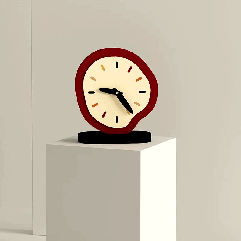 LIORQUE Modern Quartz Table Clock for Living Room - LIORQUE