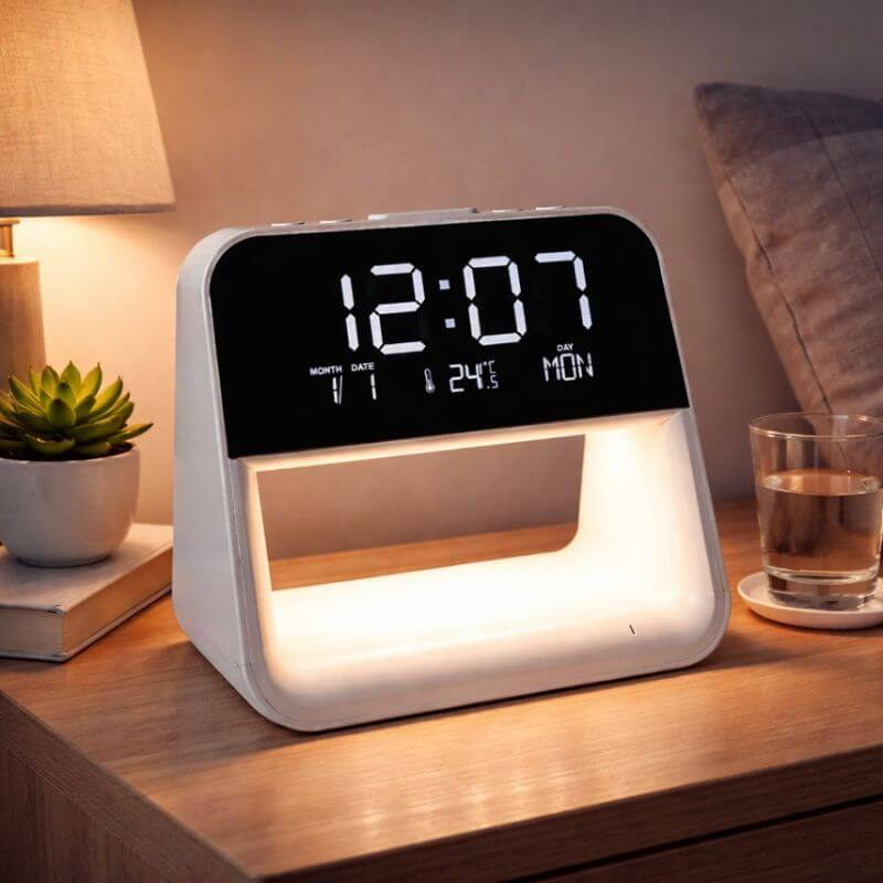LIORQUE Digital Clock with Night Light - LIORQUE
