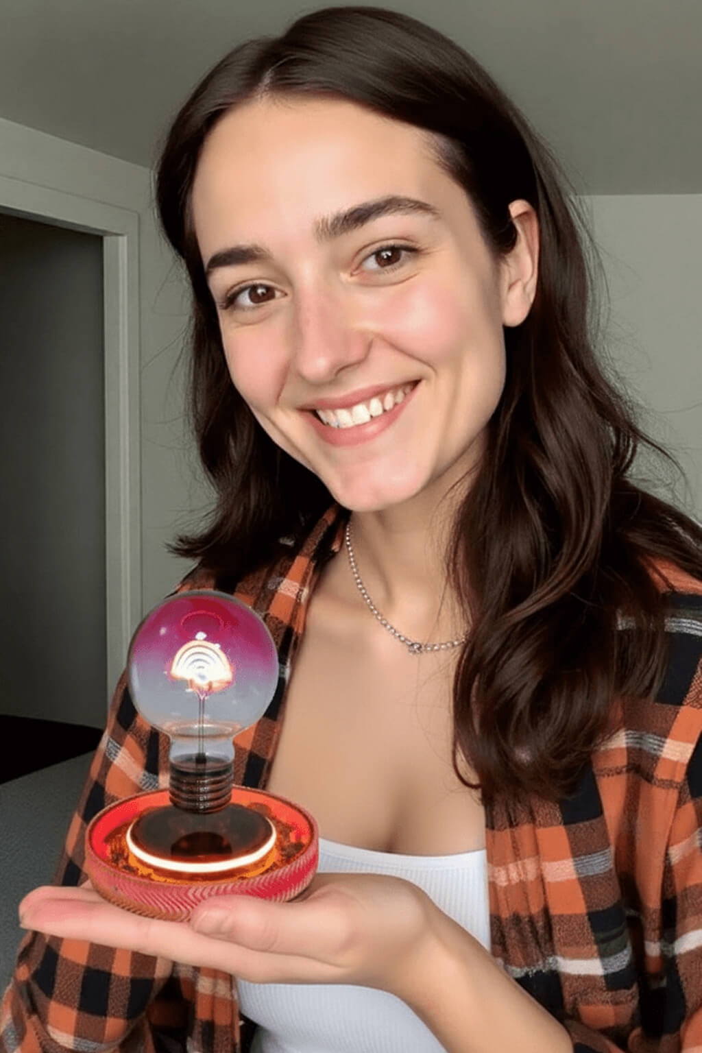 LIORQUE Levitating Rainbow Bulb Night Light - LIORQUE