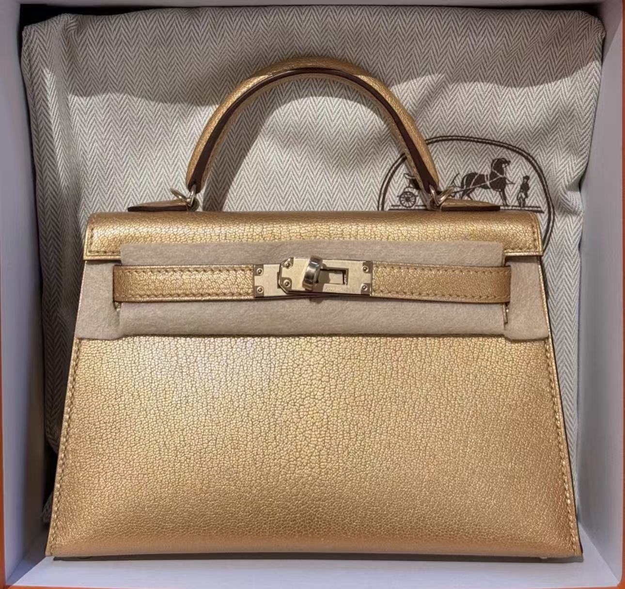 Hermes Kelly2 Mini 19 Gilding Custom-made