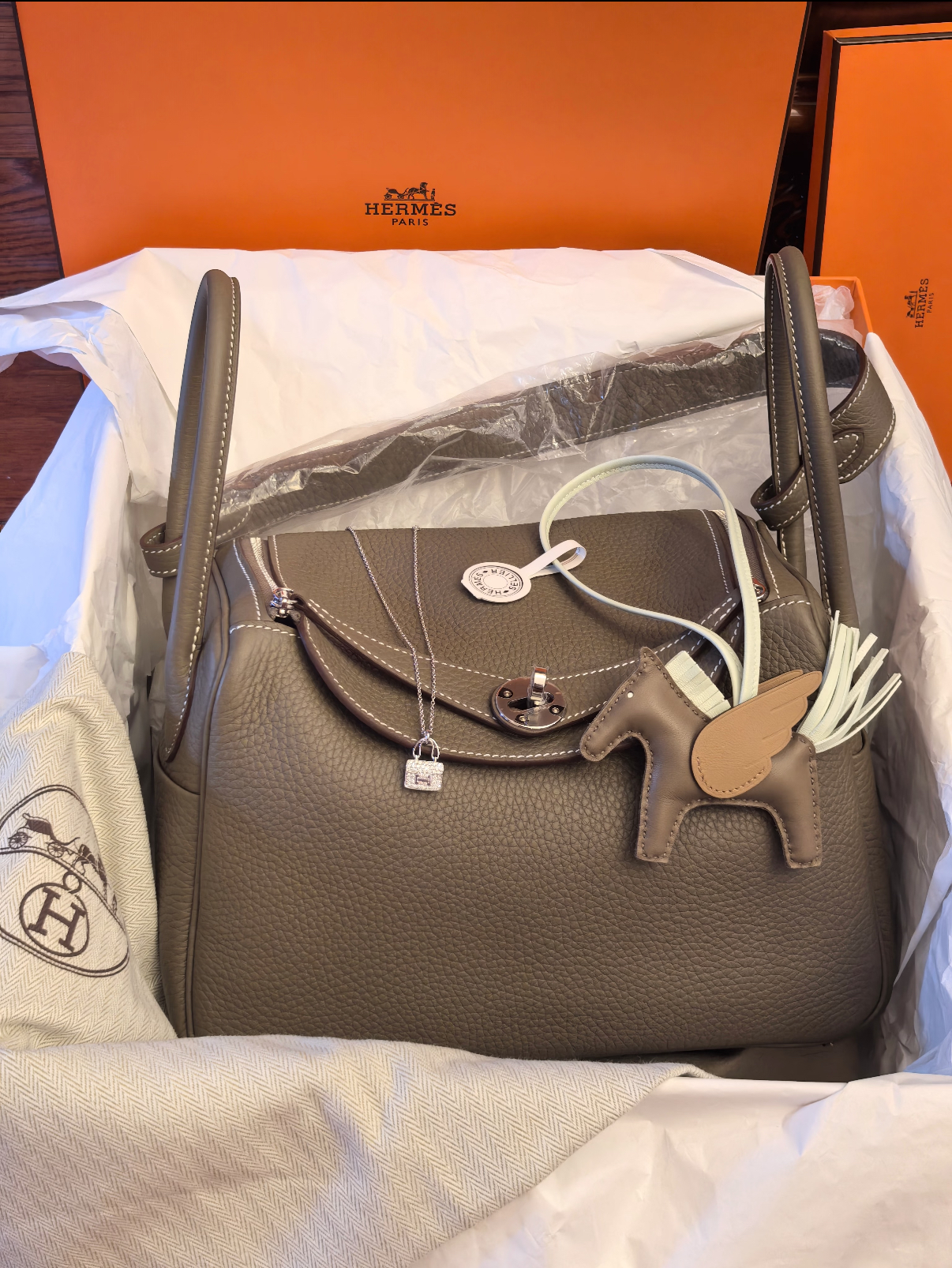 Hermes Lindy 19-26 customize