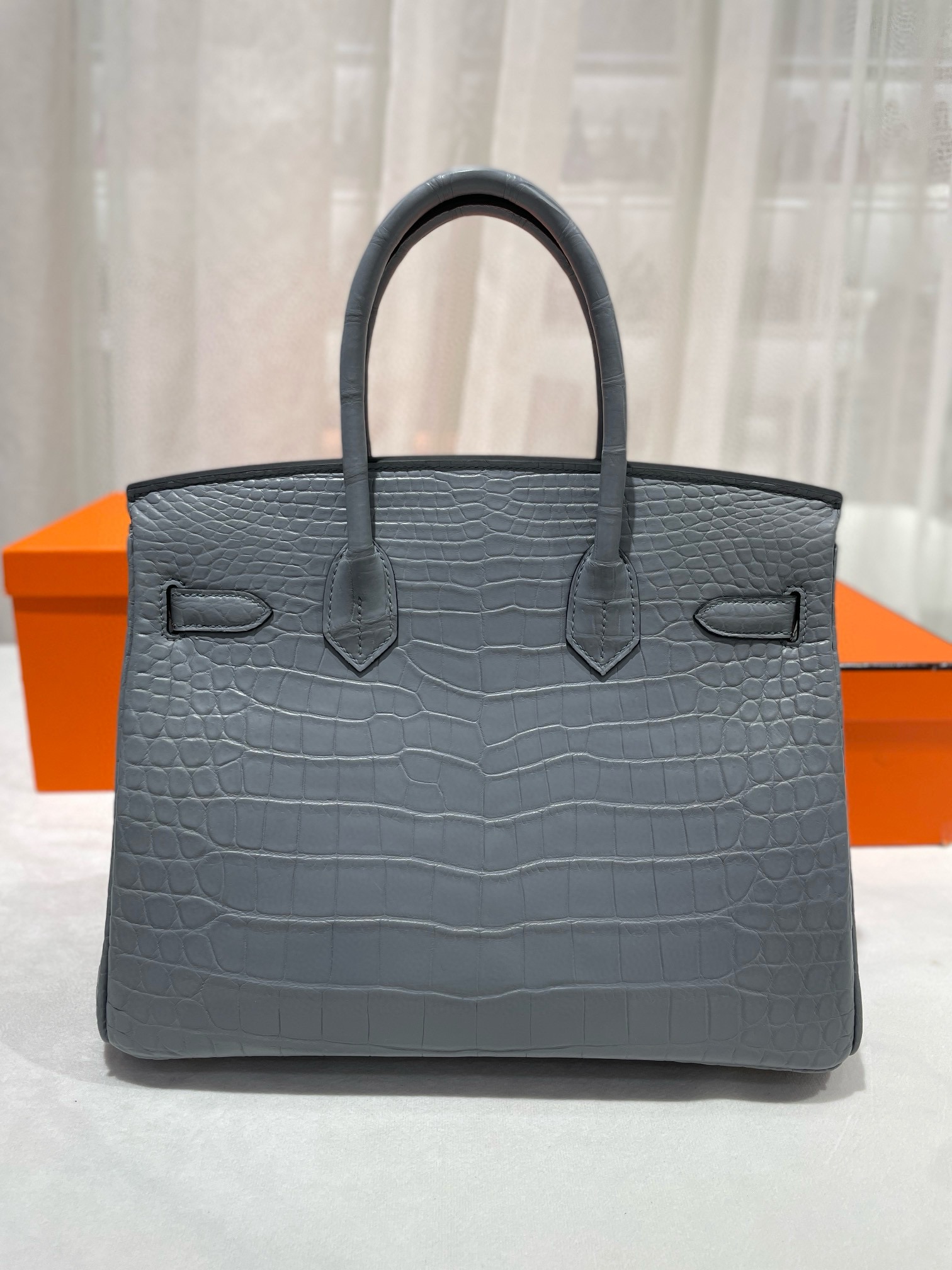 Birkin 25-30cm crocodile leather