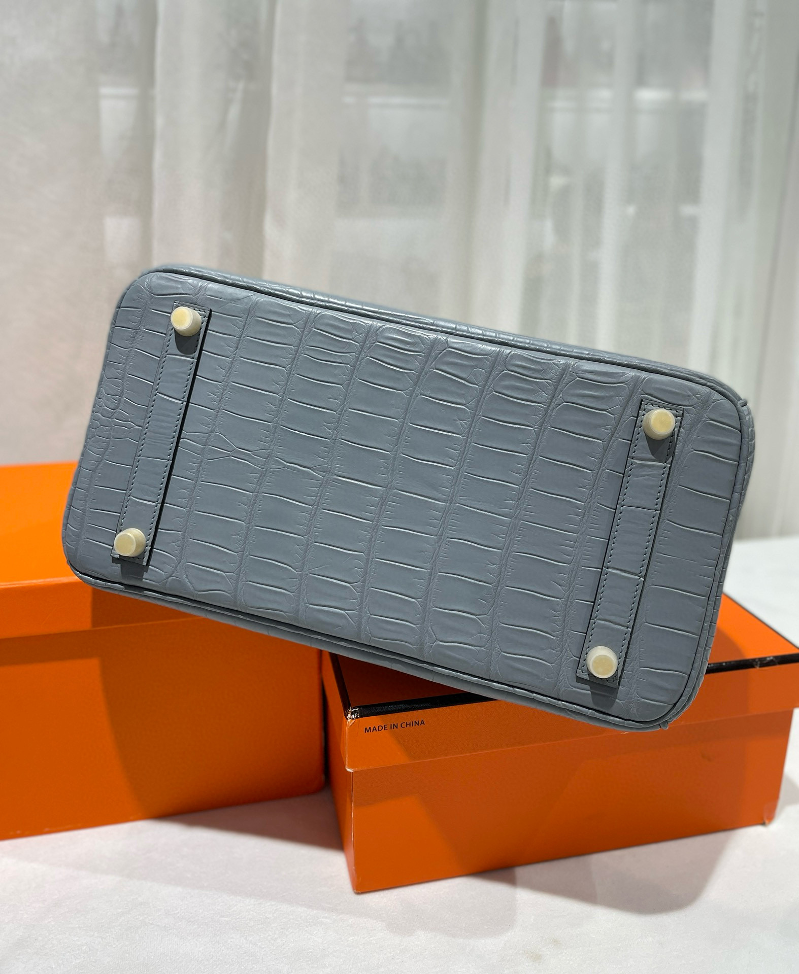 Birkin 25-30cm crocodile leather