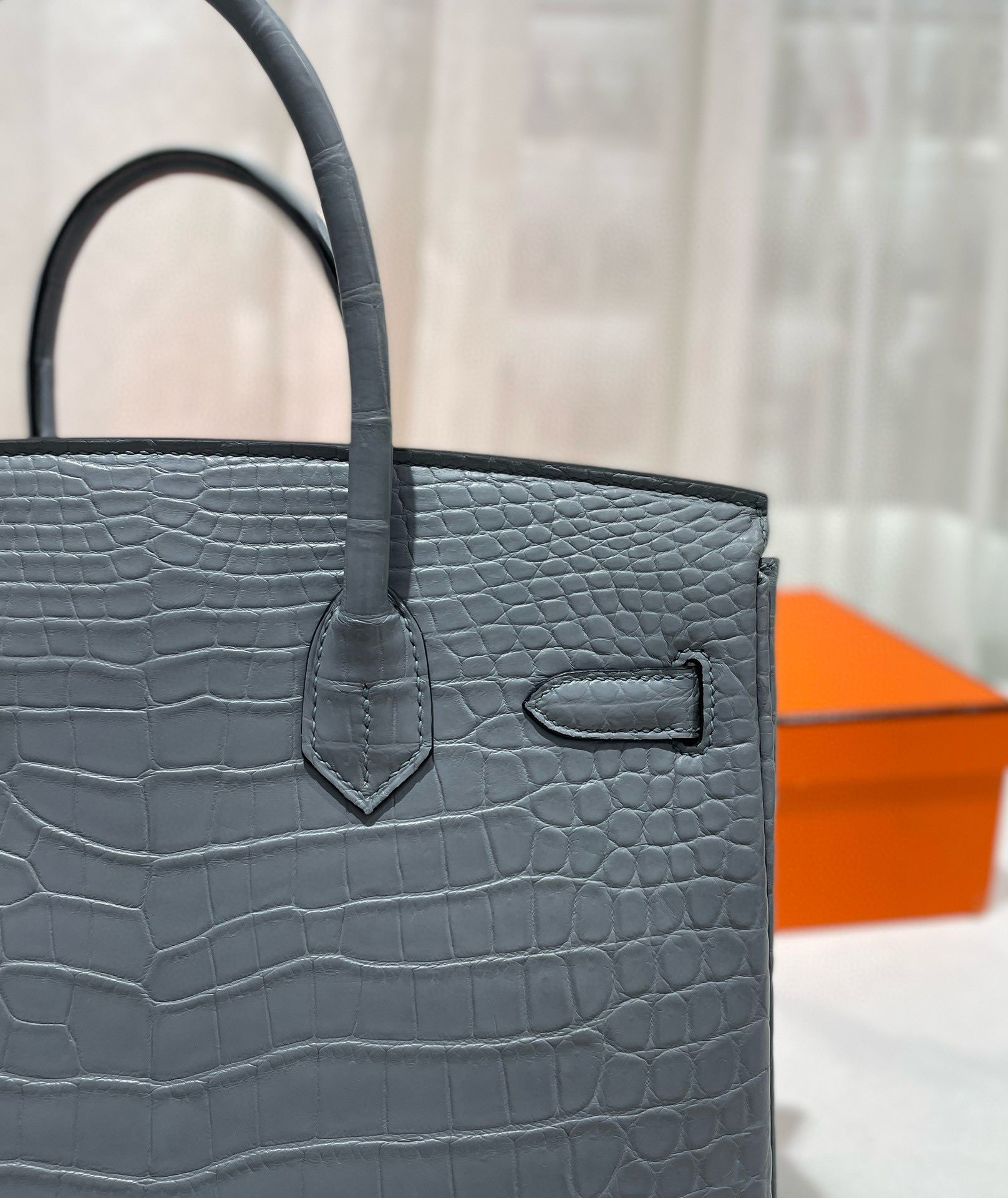 Birkin 25-30cm crocodile leather