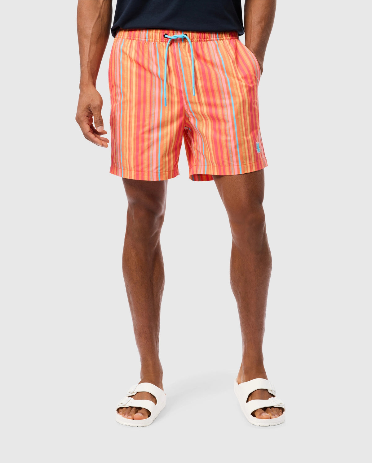 Mens anton all over print swim trunk