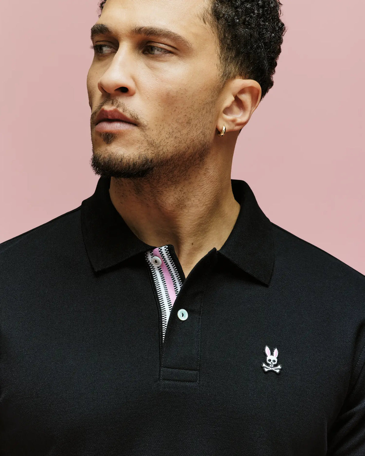 Mens archive classic bunny pique polo