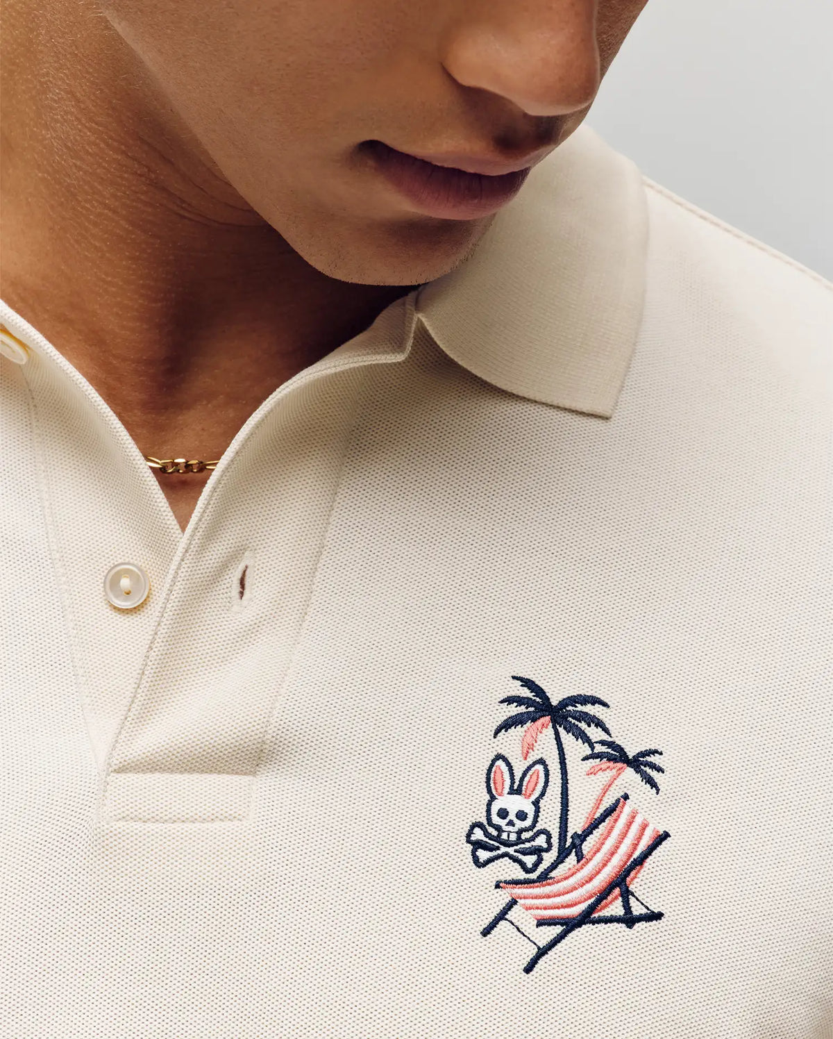 Mens sonny pique polo