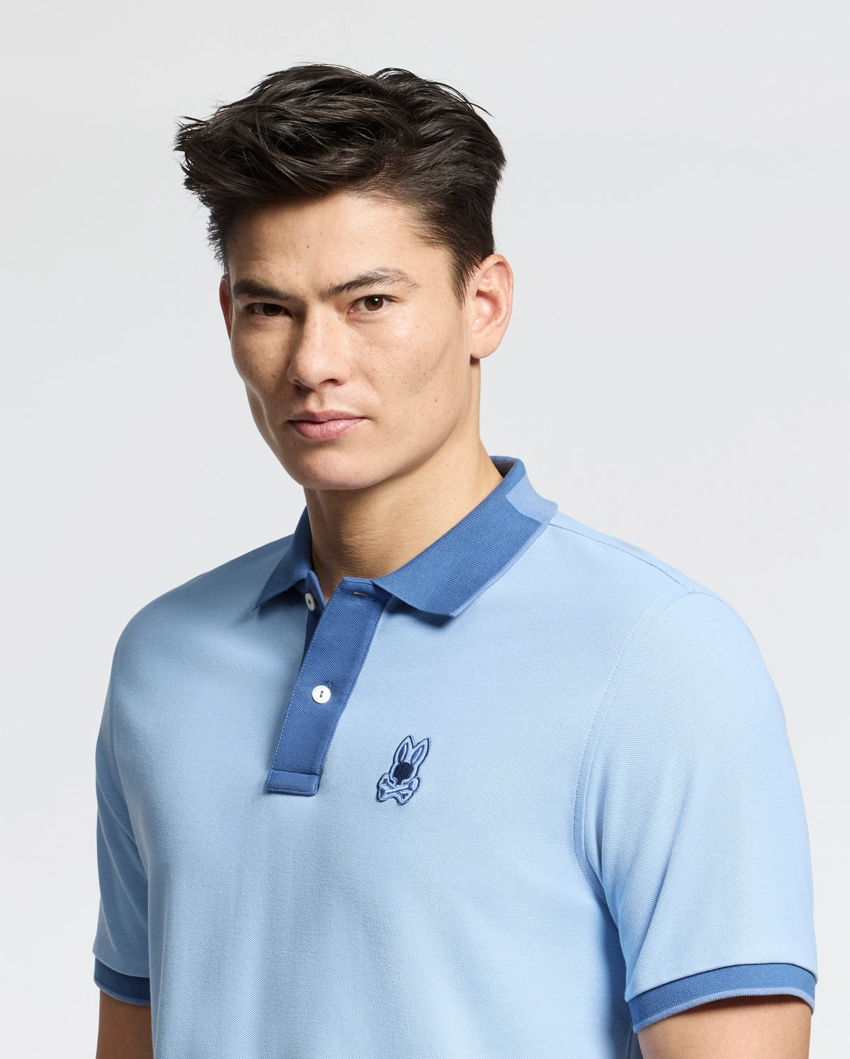 Mens new castle pique polo