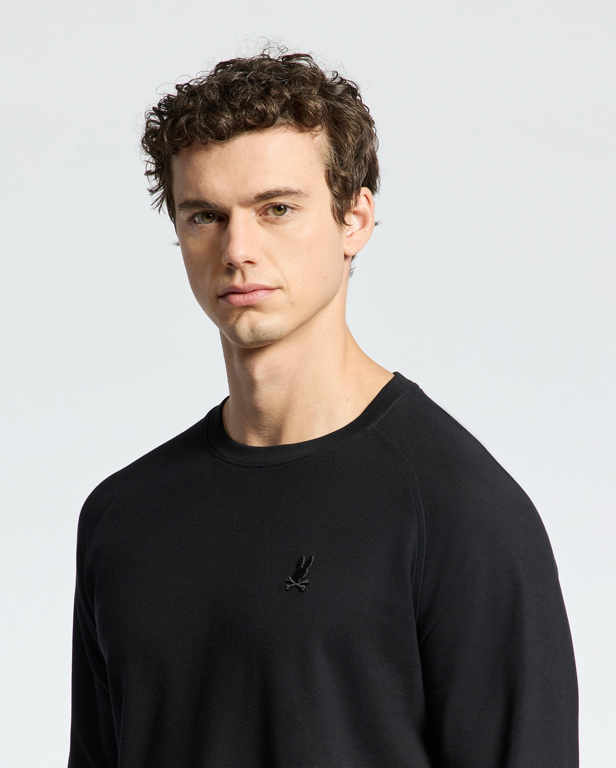 Mens taylor pique long sleeve tee