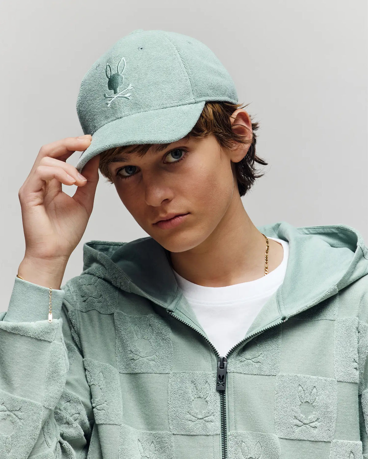 Kids kelvin towel terry baseball cap