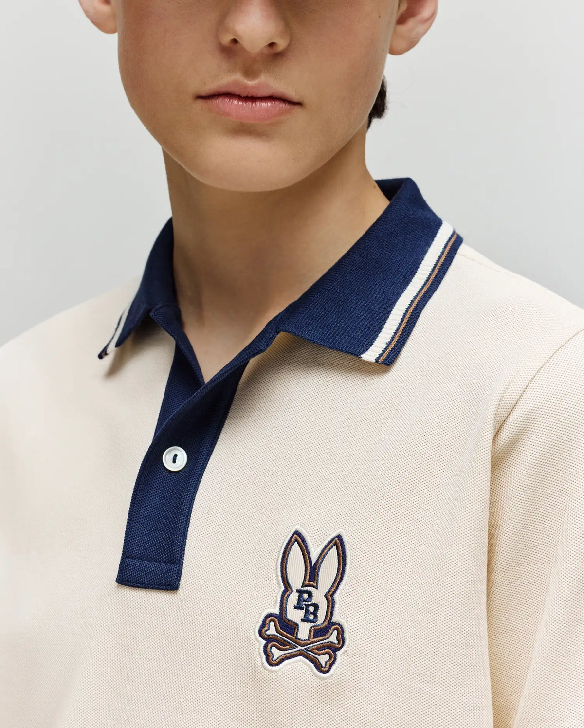 Kids wade pique polo shirt