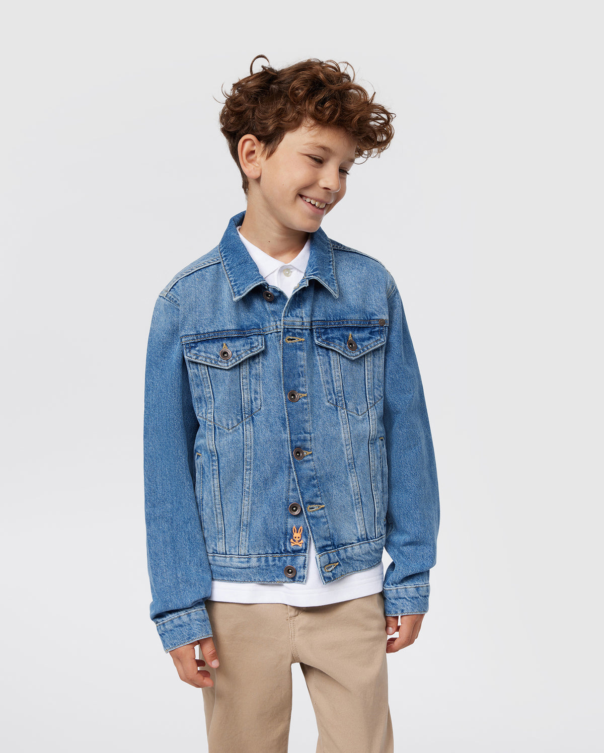 Kids pathe denim jacket