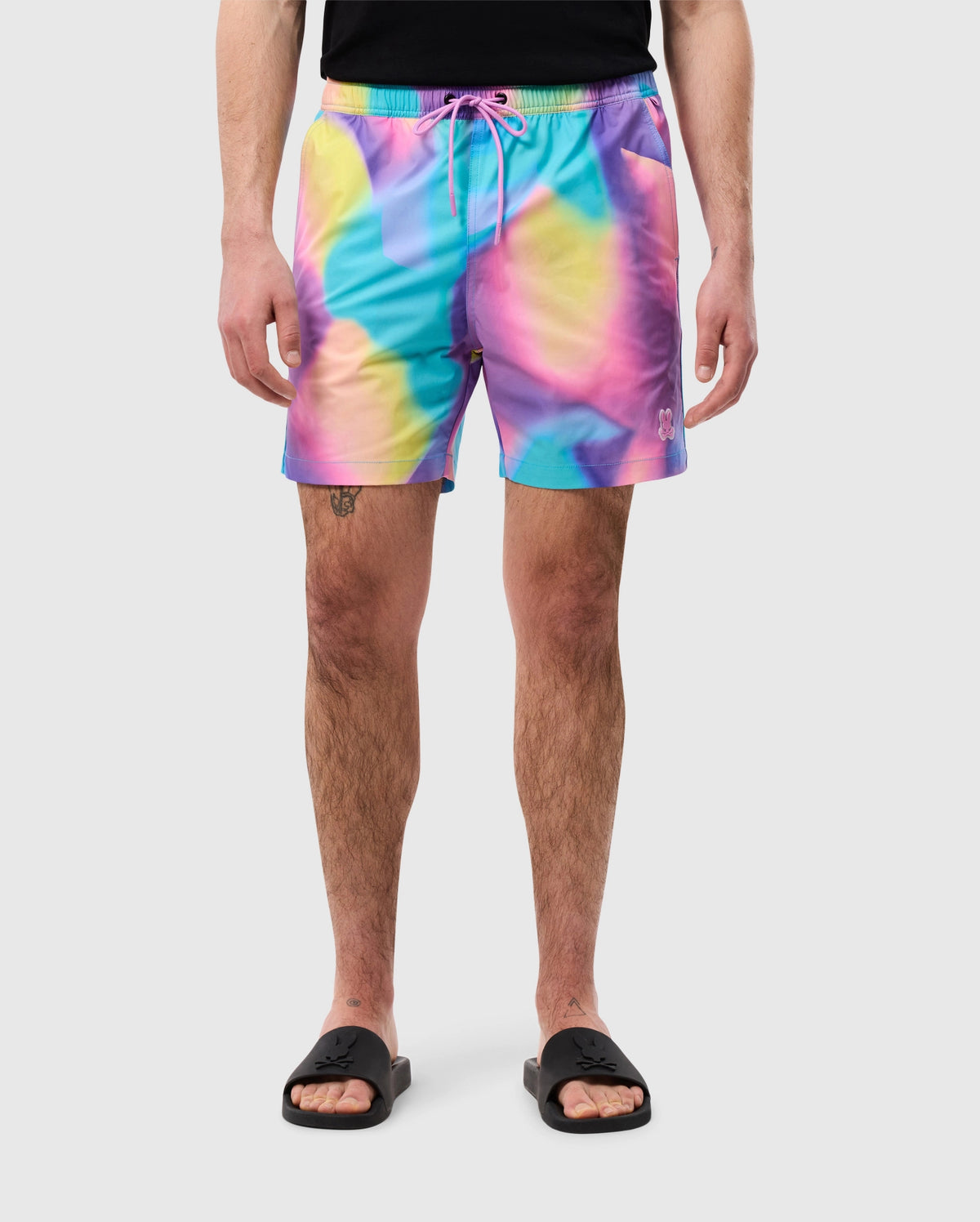 Mens tyler print swim trunk