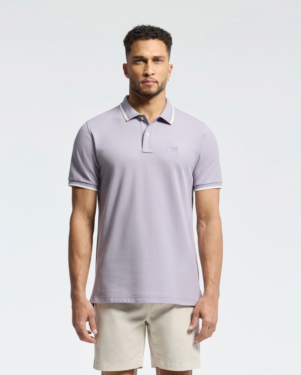 Mens elliot pique polo