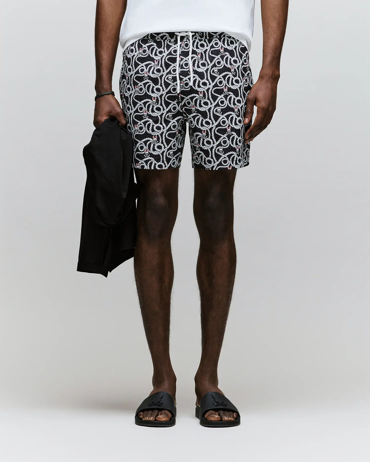 Mens cyrus all over print swim trunk