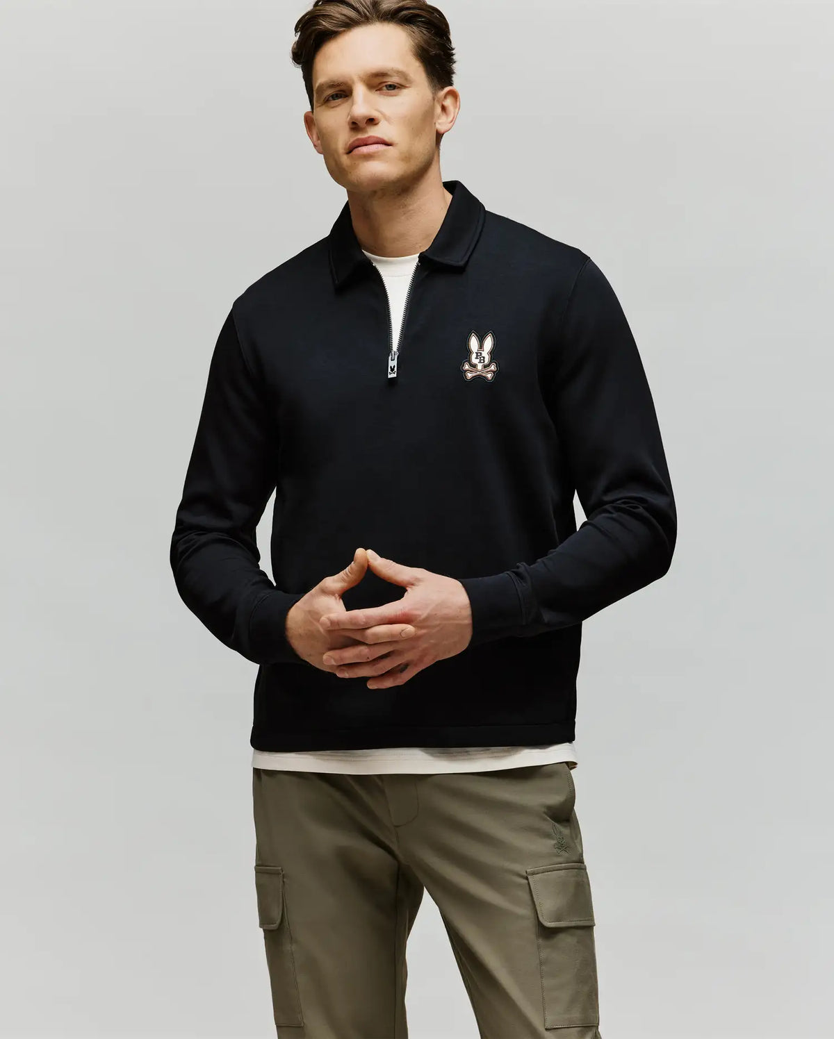 Mens daniel quarter zip sweatshirt