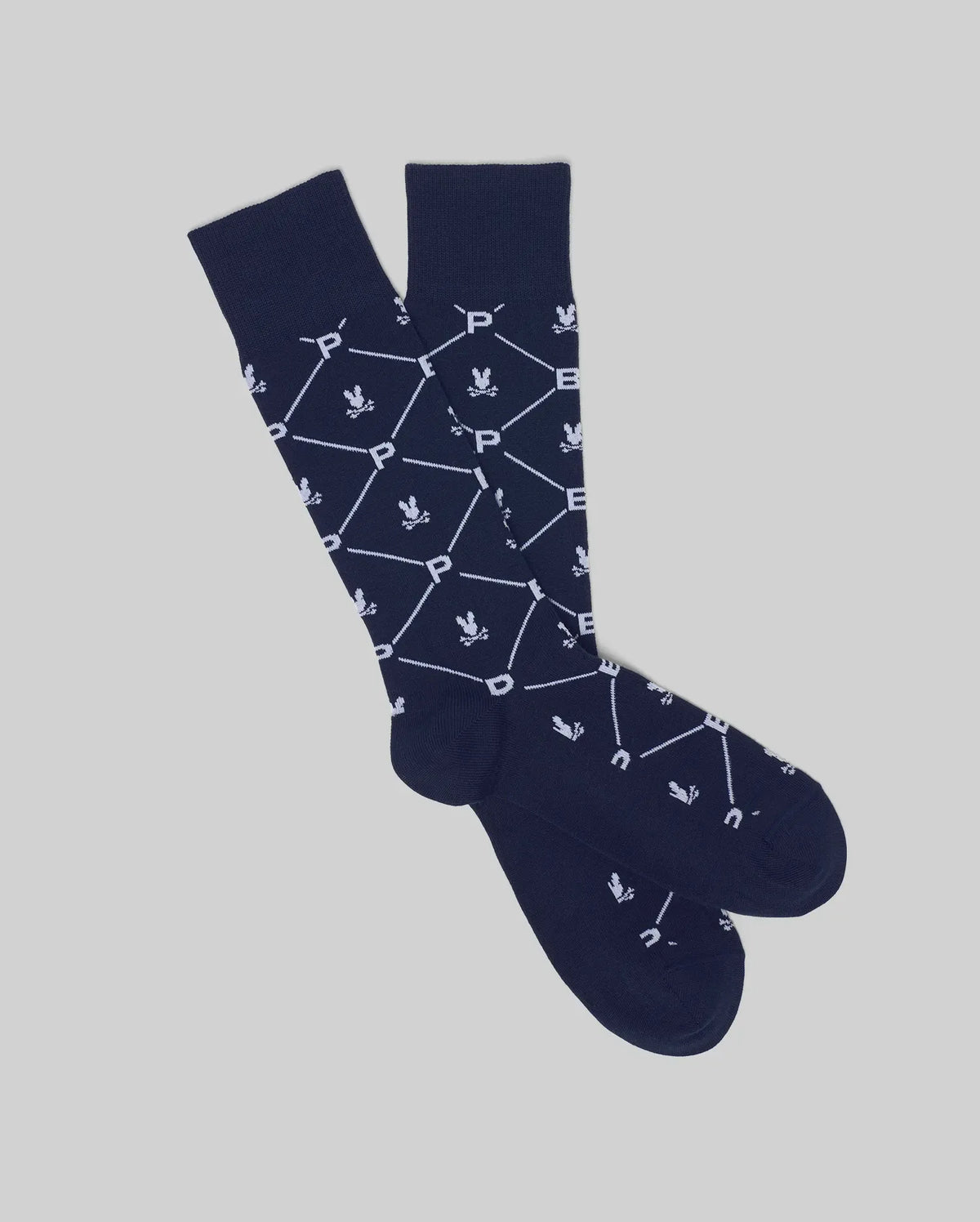Mens new all over dress sock