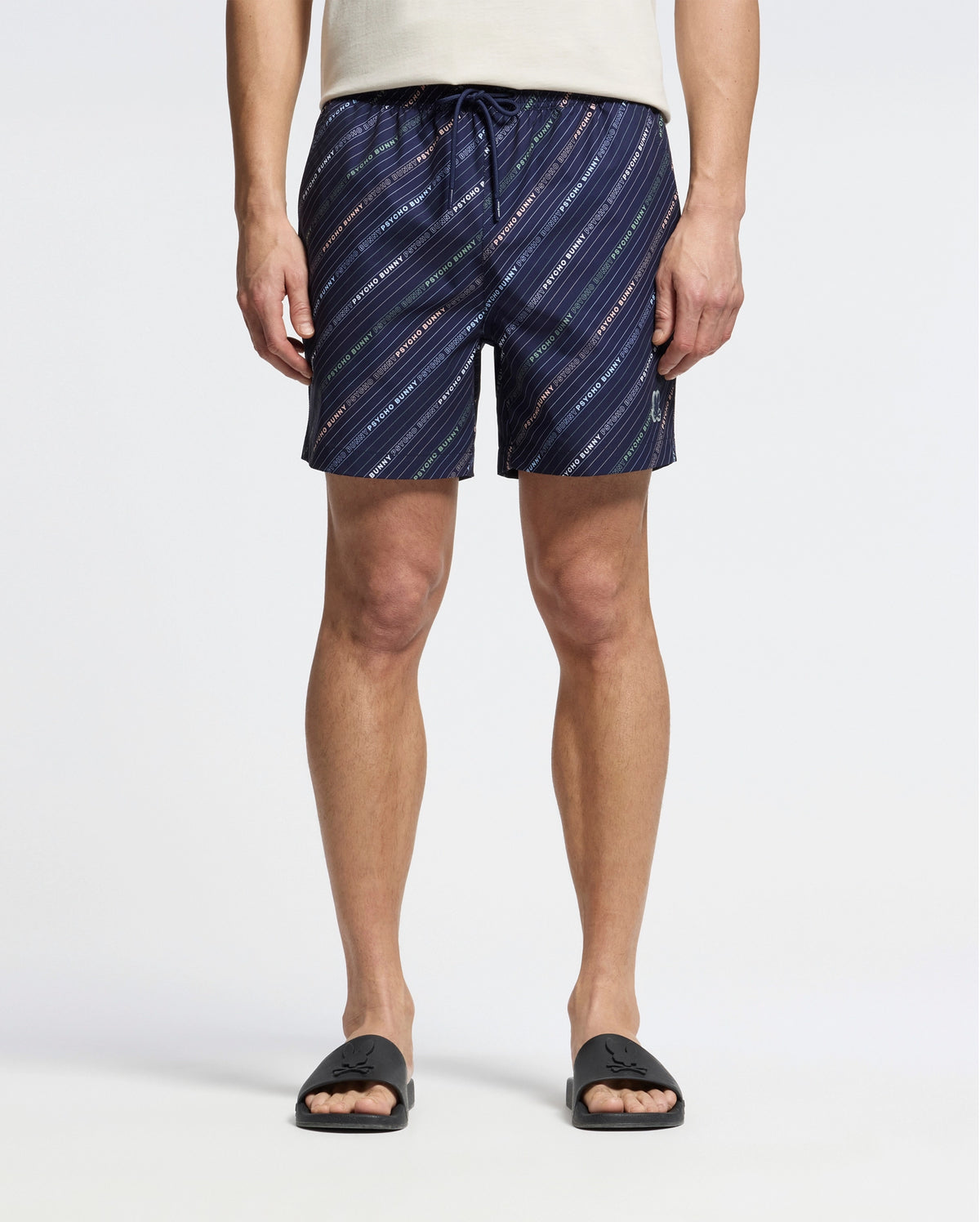 Mens renmark pb printed swim trunk
