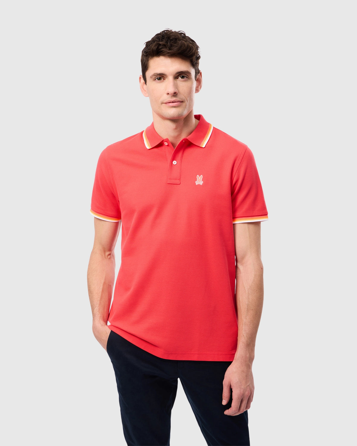 Mens granbury pique polo