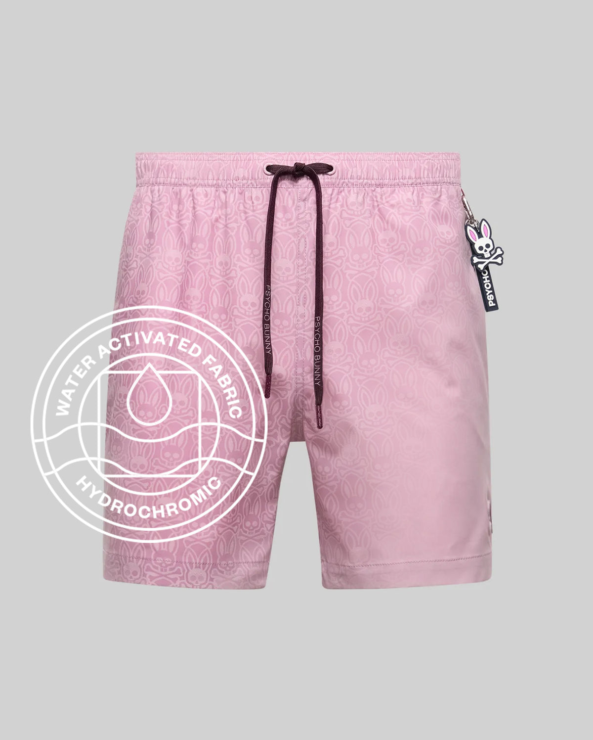 Mens samos hydrochromic printed swim trunk