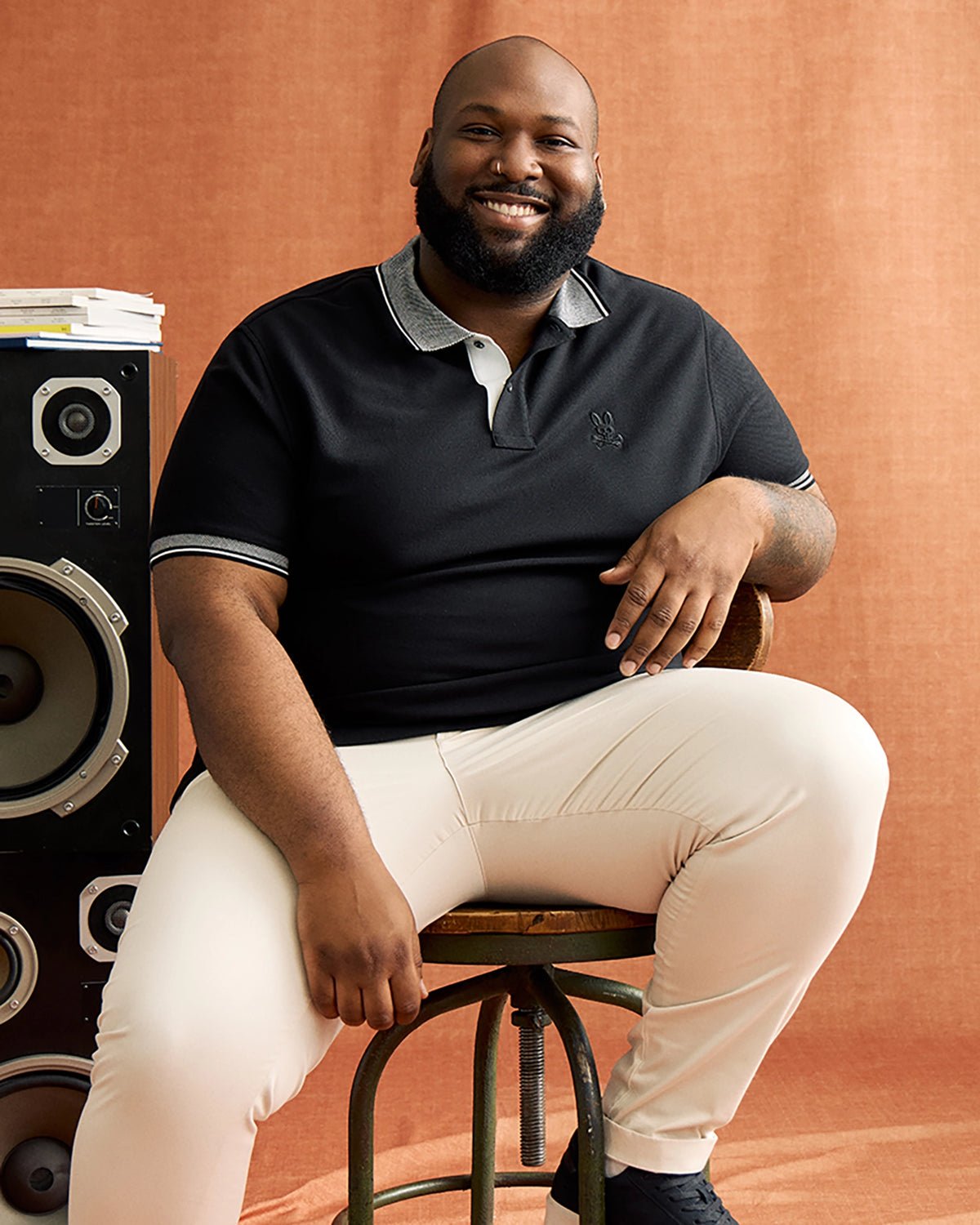 Big and tall malton pique polo shirt