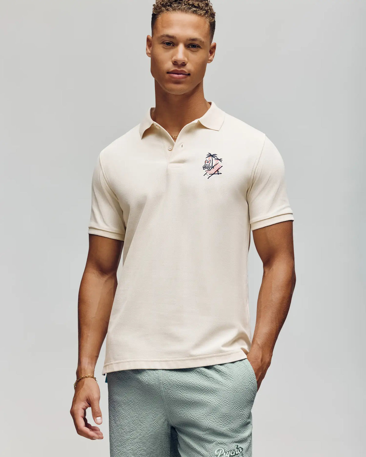 Mens sonny pique polo