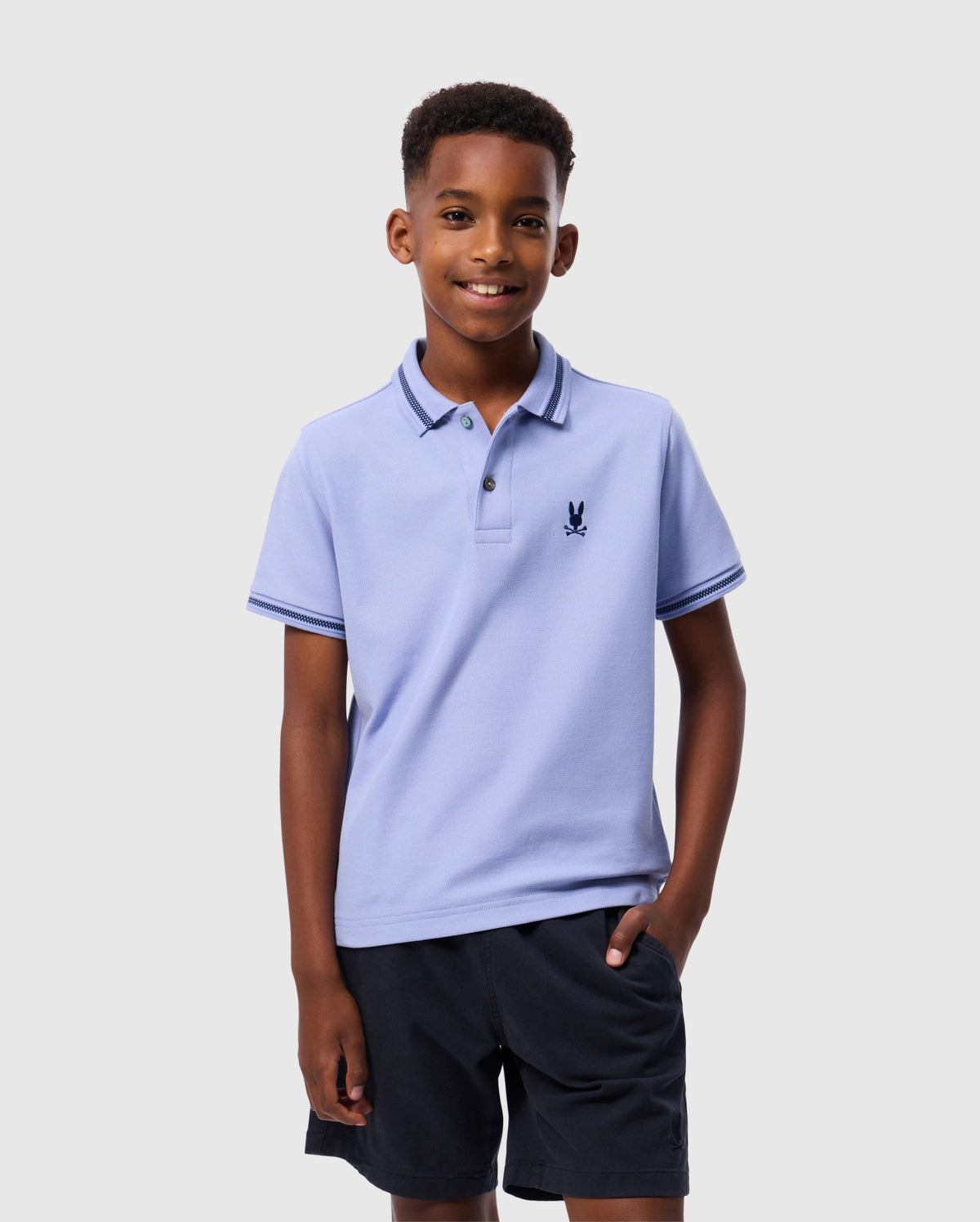 Kids riviera pique polo shirt