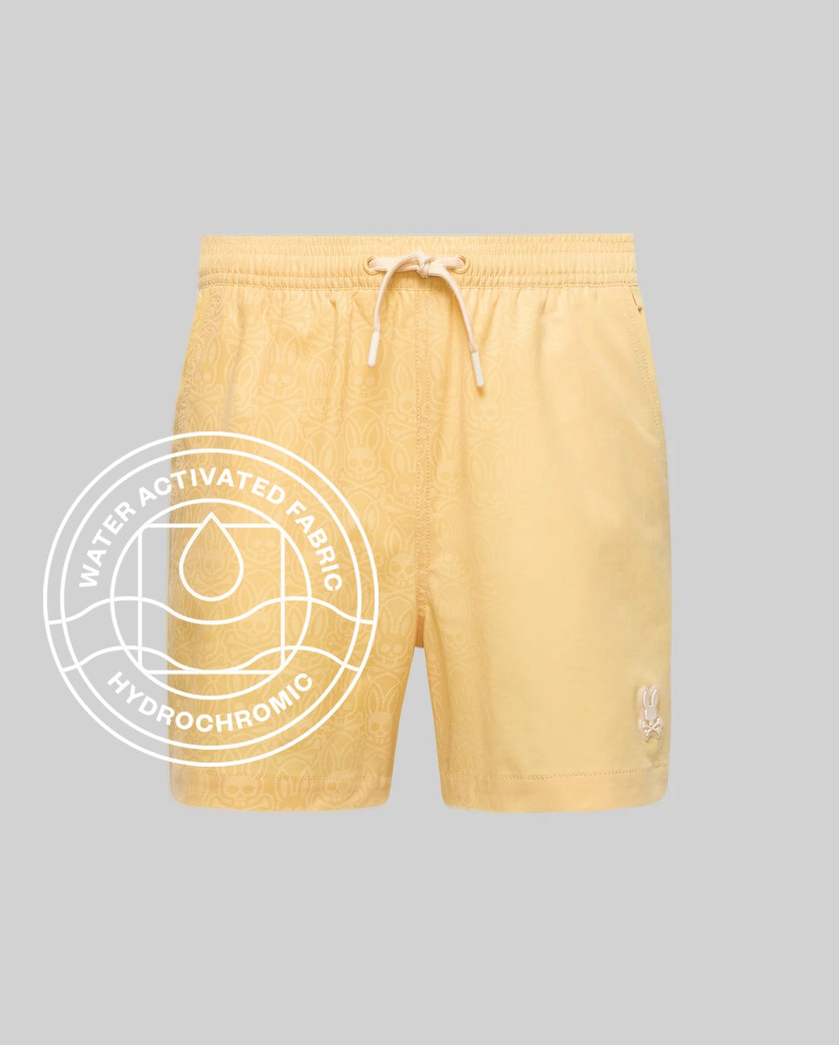 Mens samos hydrochromic printed swim trunk