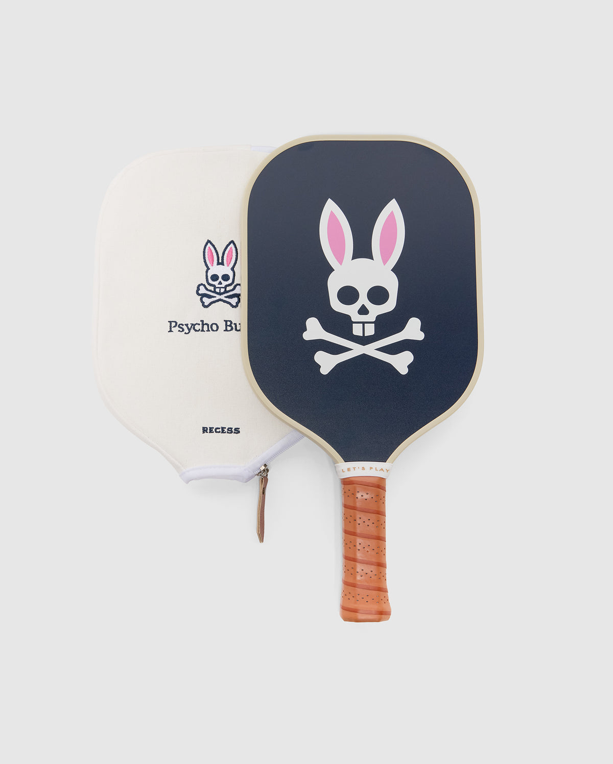 Pickleball paddle with cover