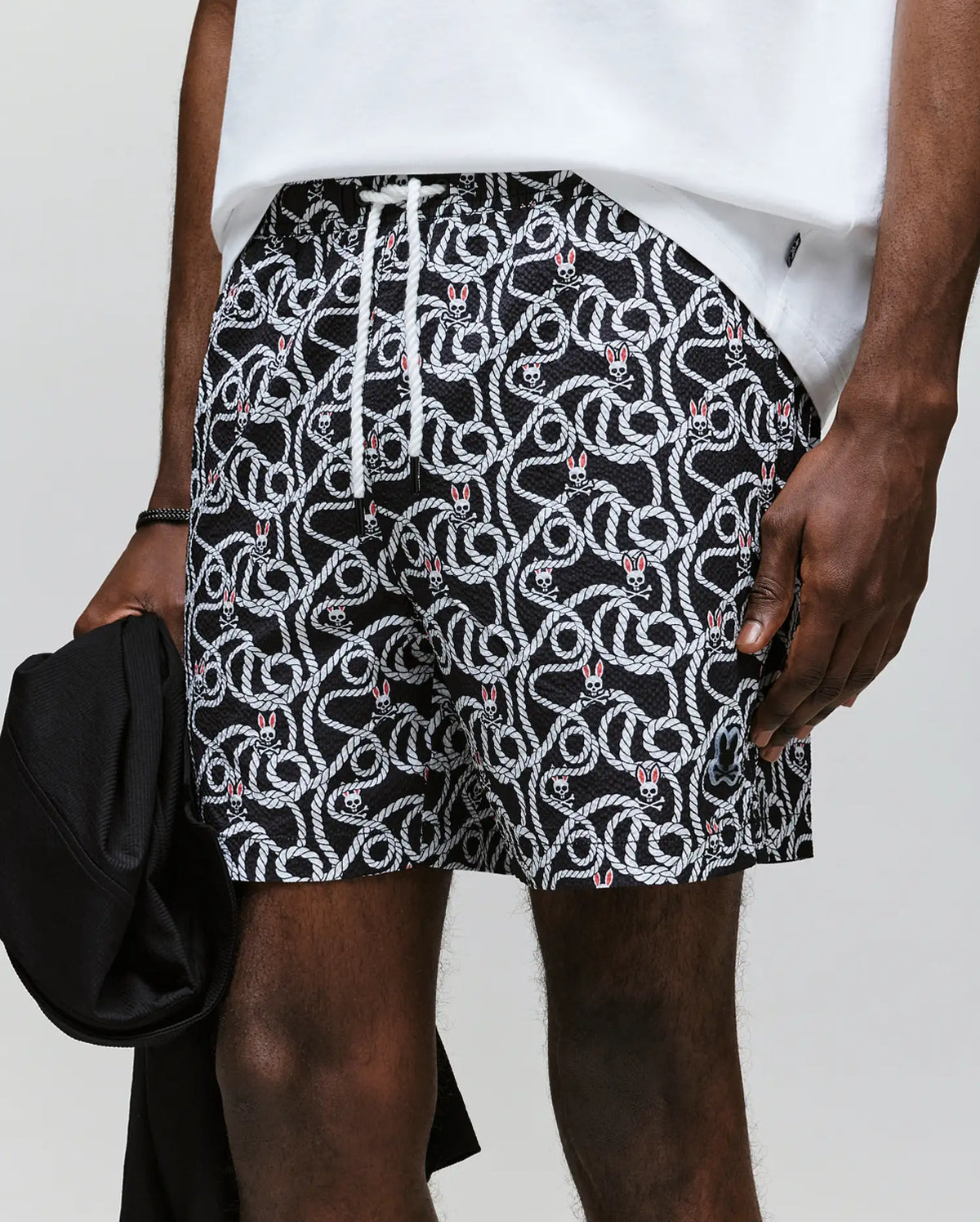 Mens cyrus all over print swim trunk