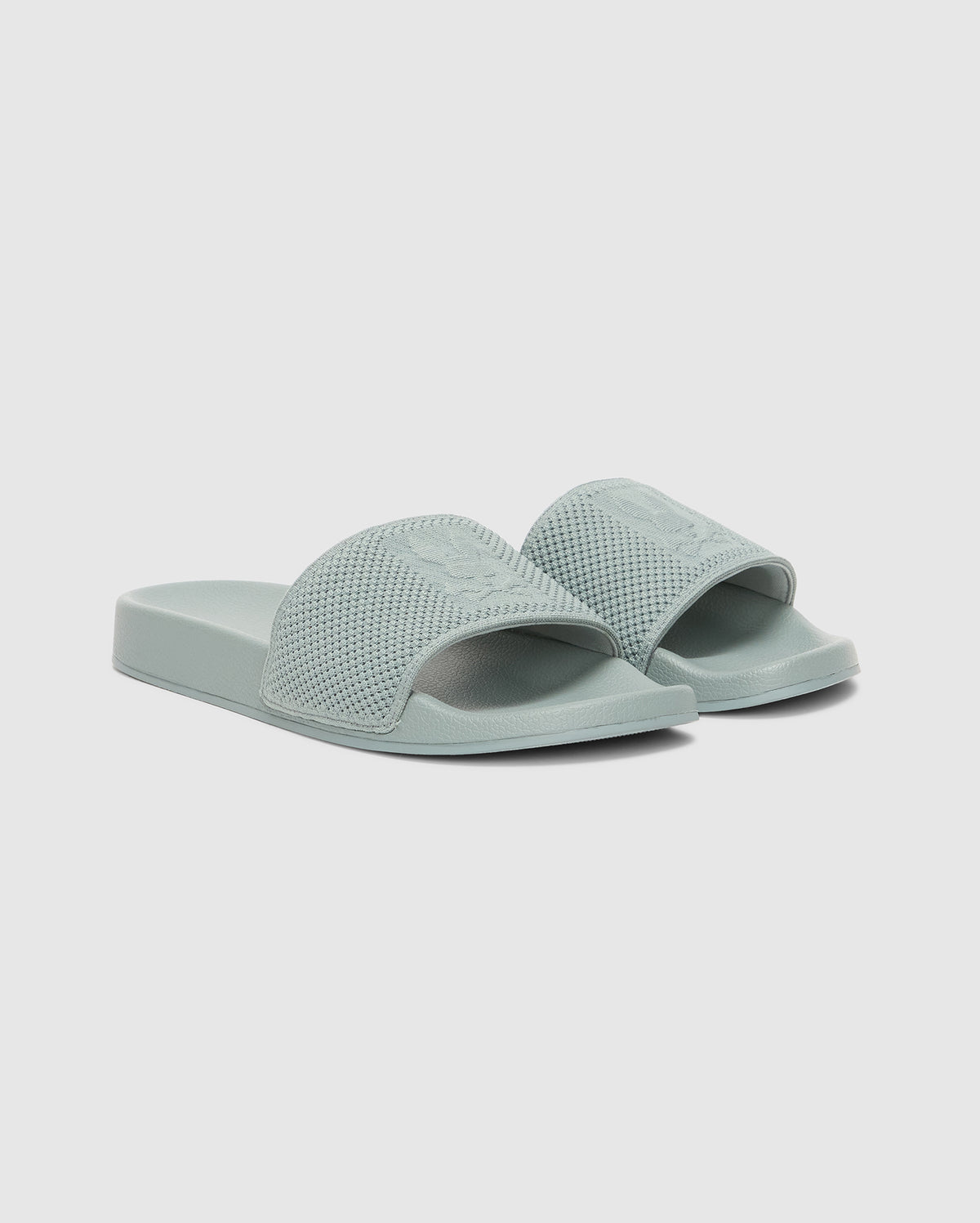 Mens knit slides