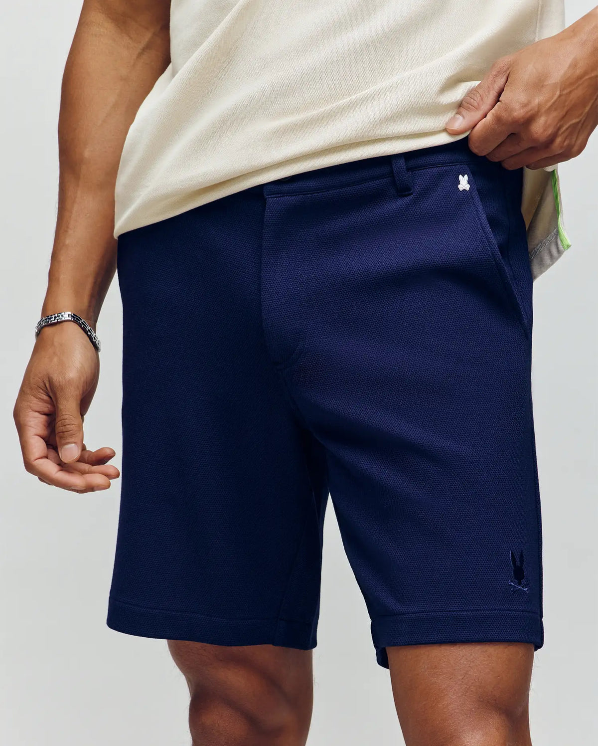 Mens shiro knit honeycomb short