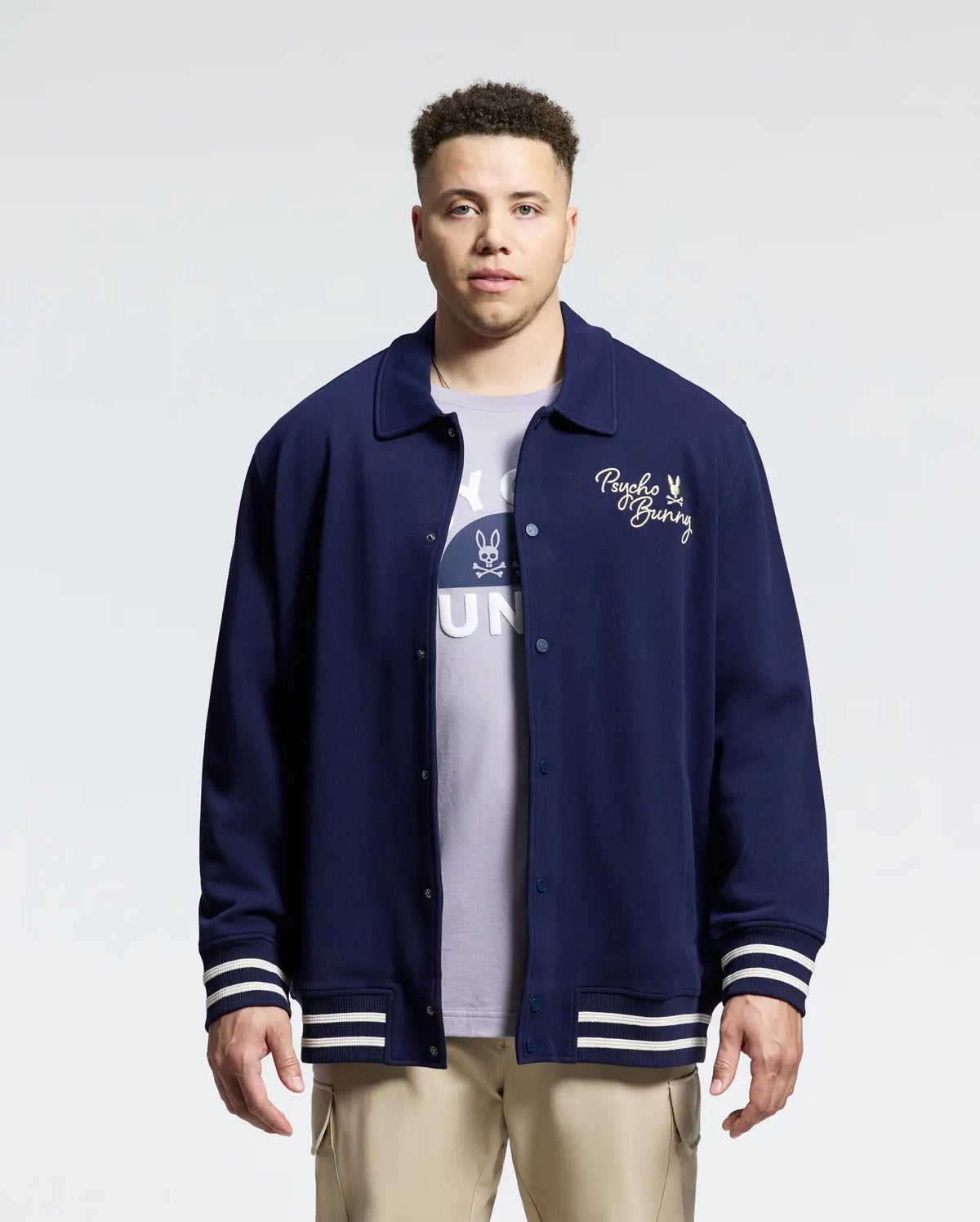 Mens big and tall desert coach bomber jacket