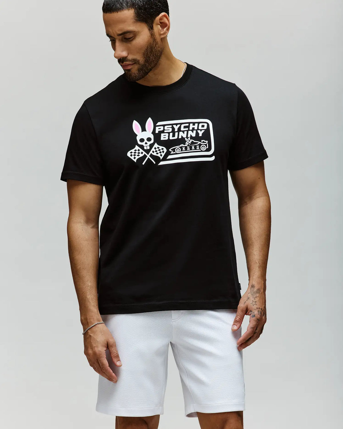Mens racing graphic tee