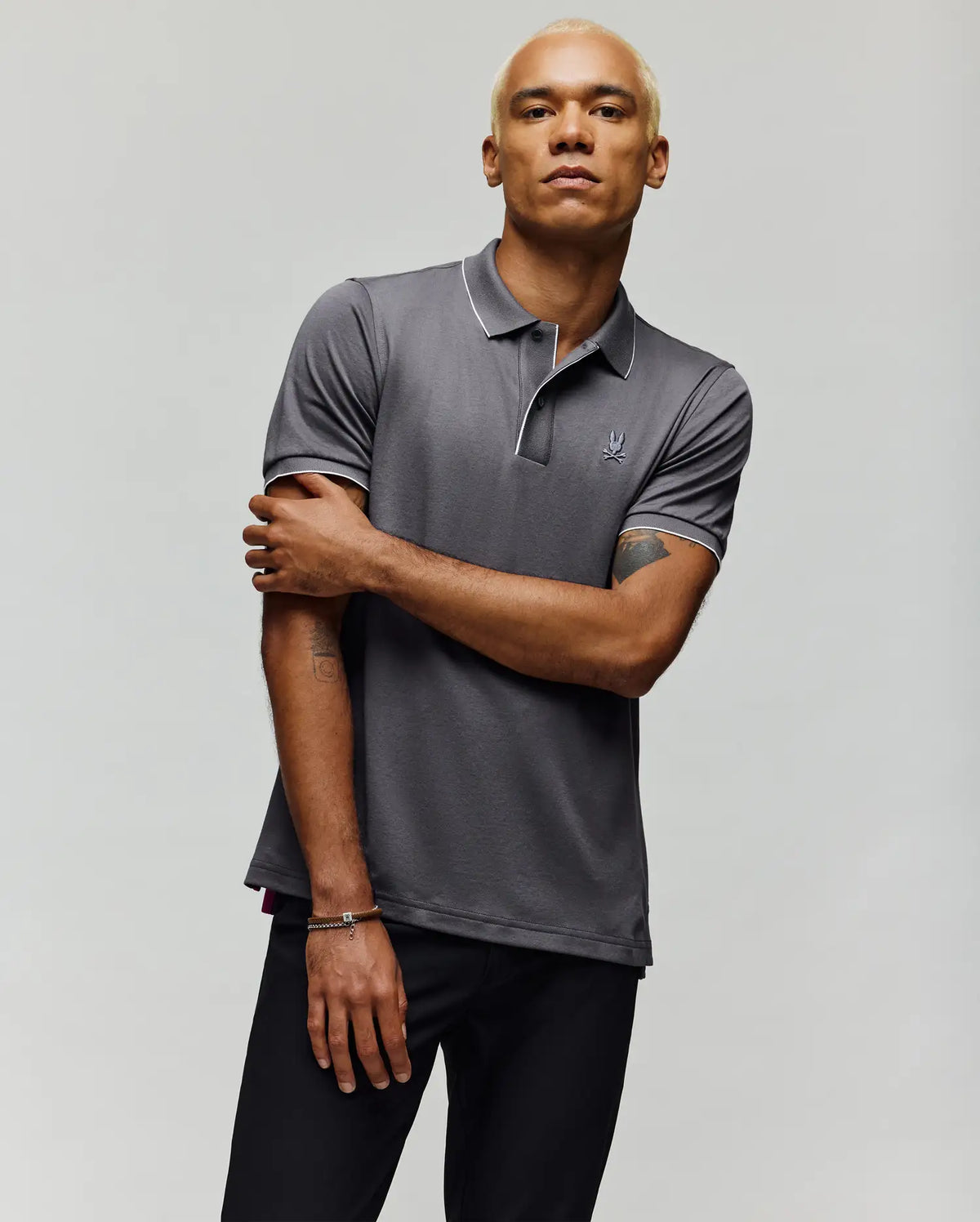 Mens bryce performance pique polo shirt