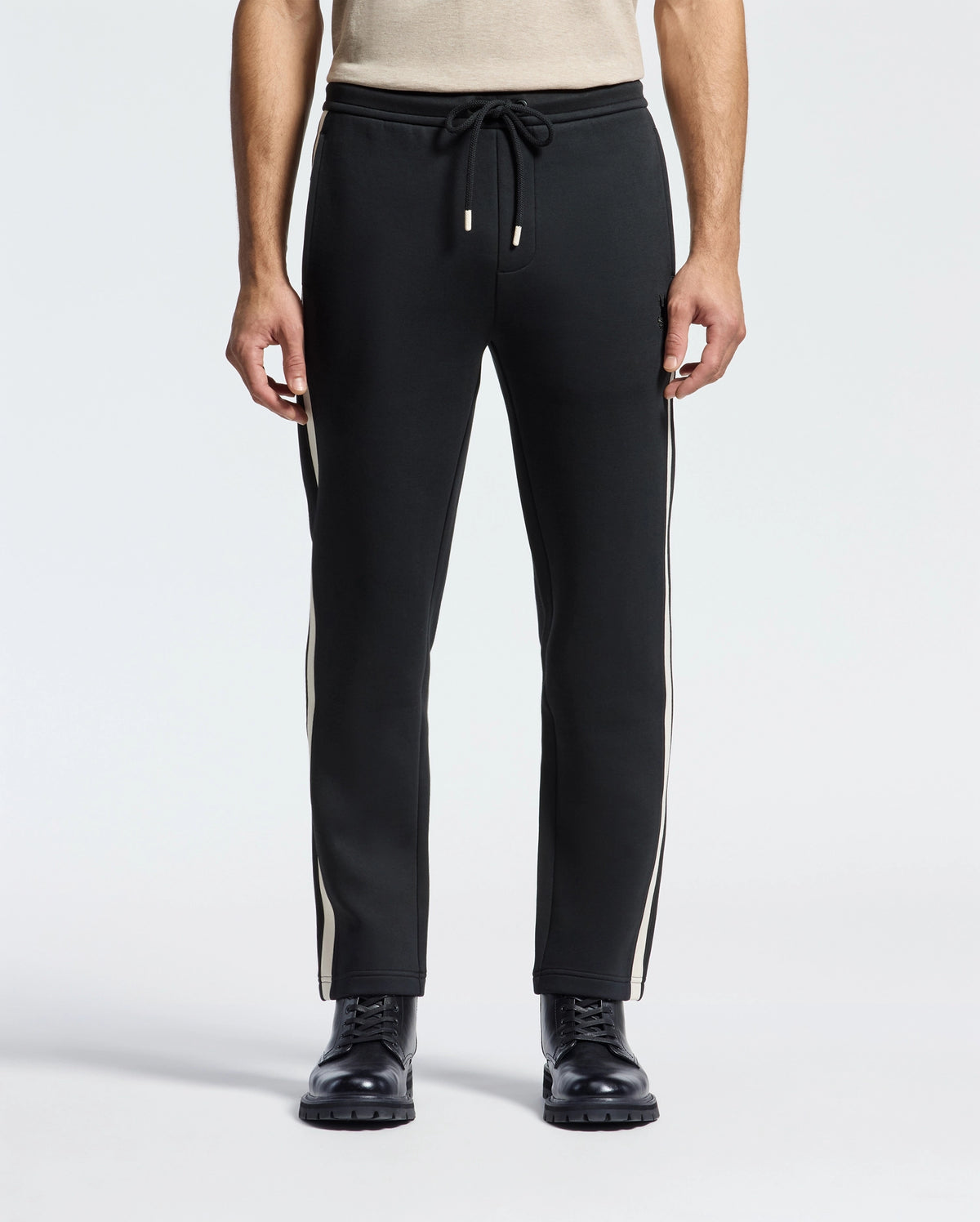 Mens crete color block track pant