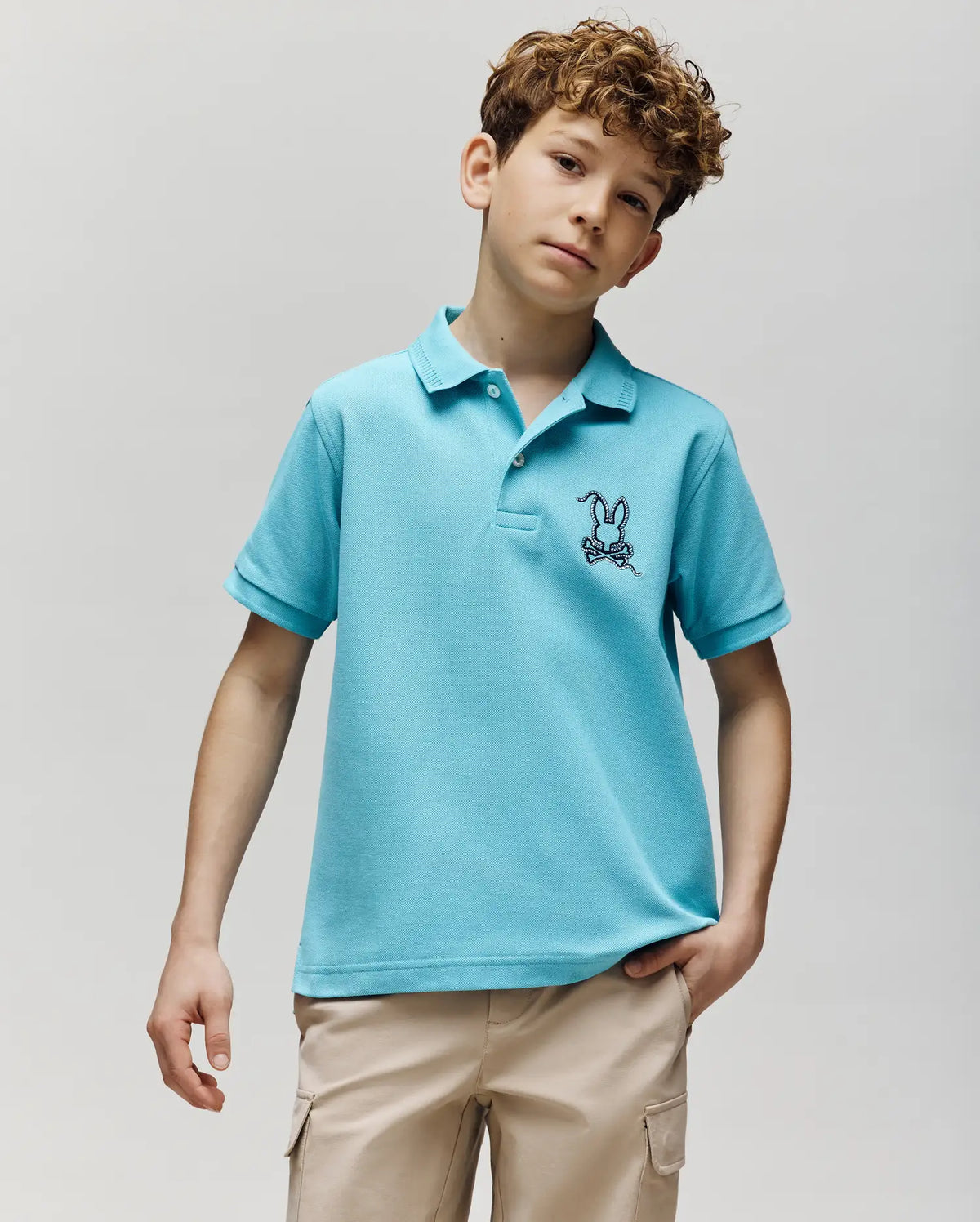Kids cyrus pique polo