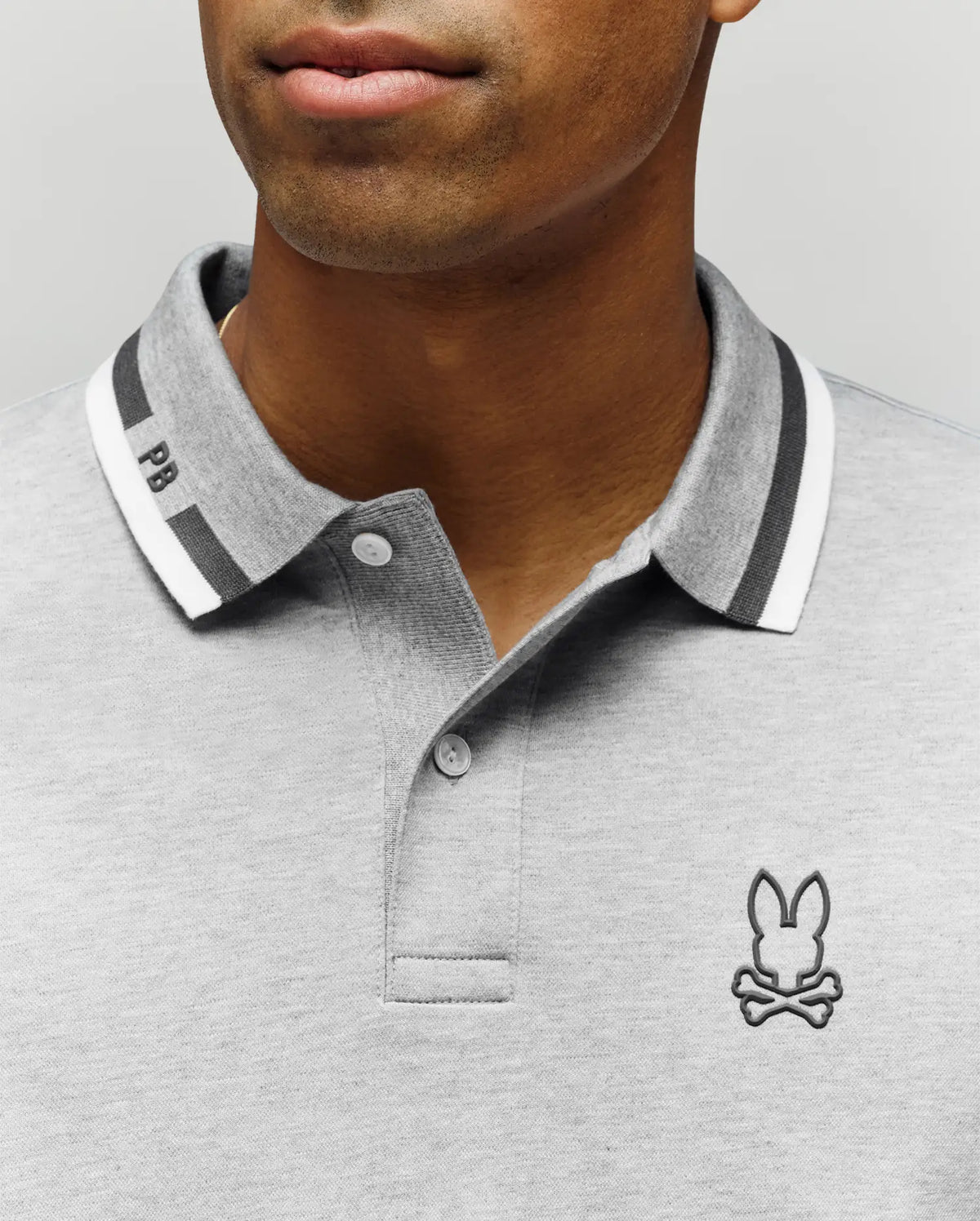 Mens chris pique polo shirt