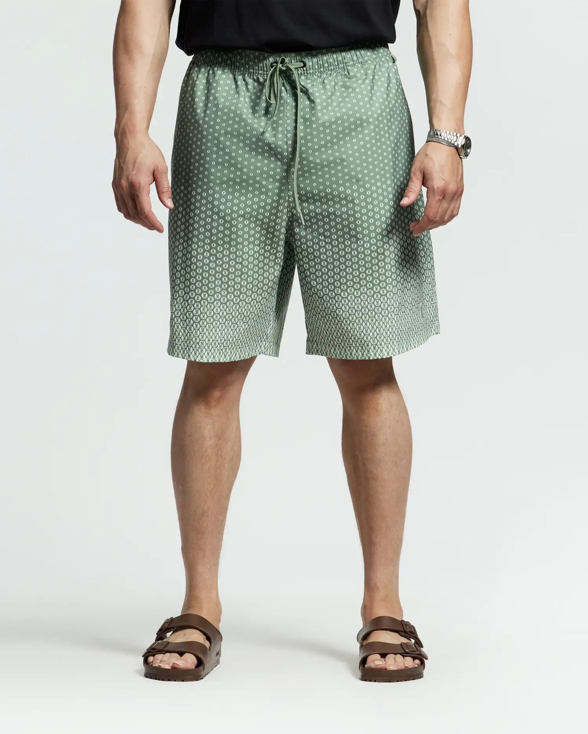 Mens big and tall bendigo printed swim trunk