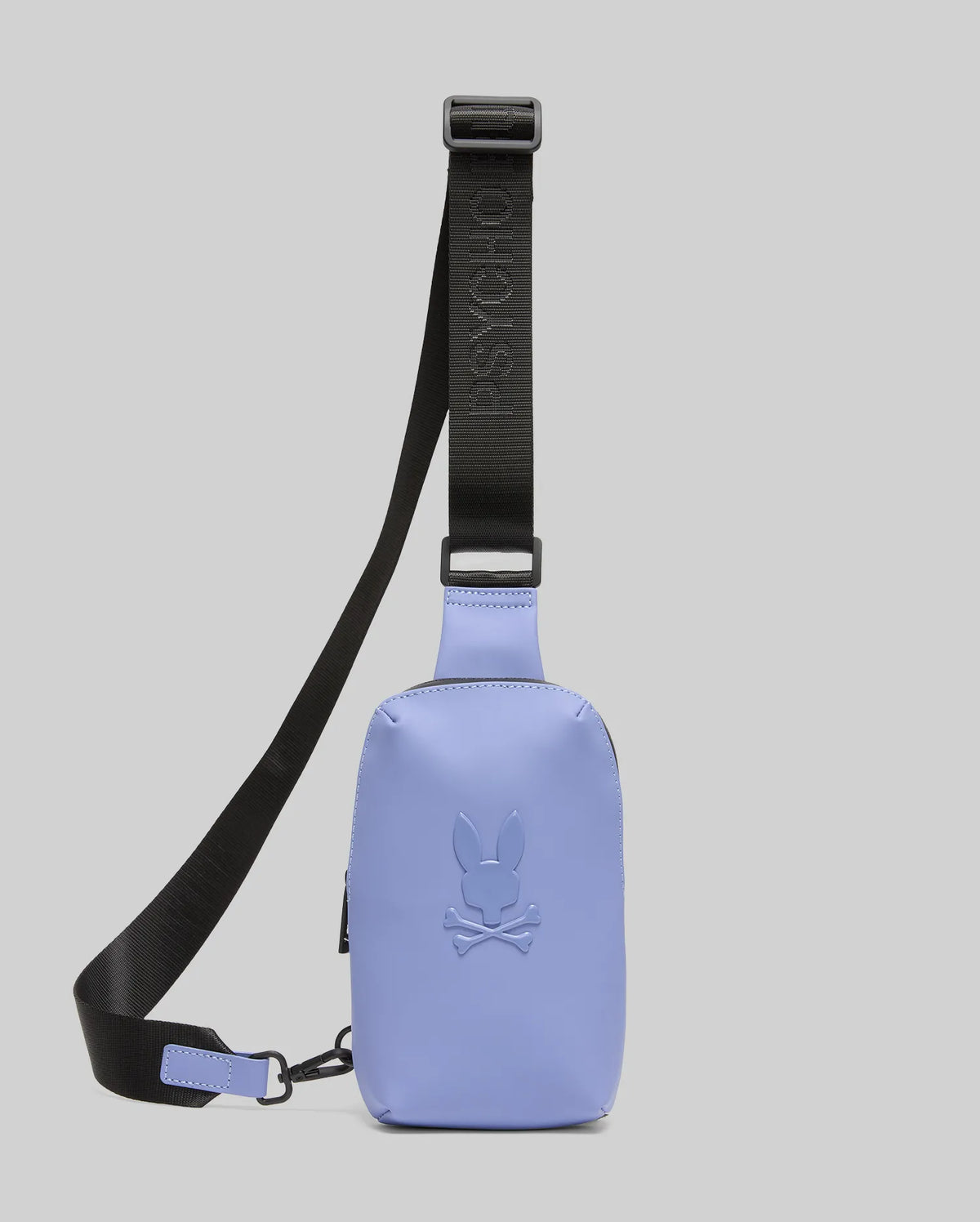 Mens rubberized crossbody