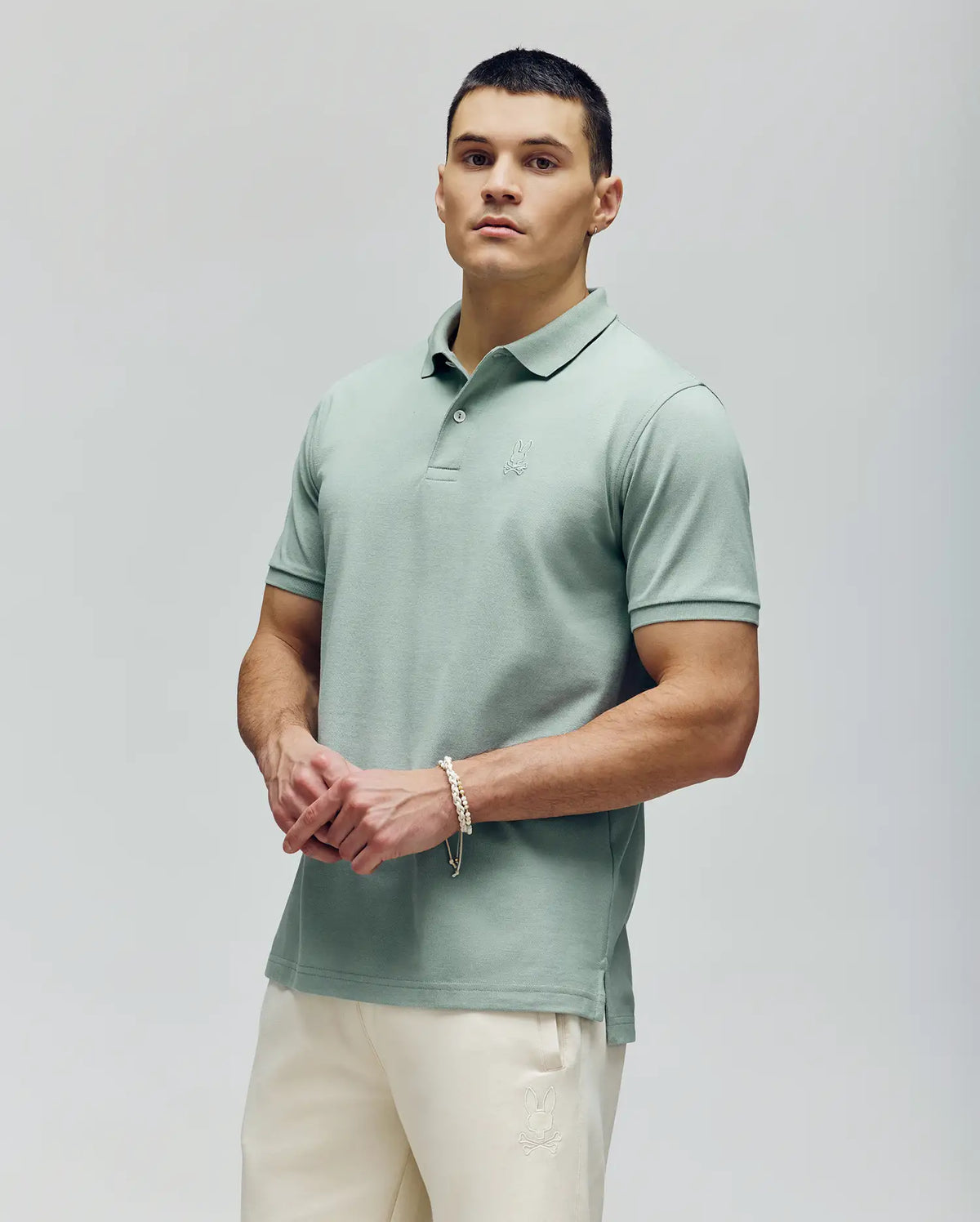 Mens james premium pique polo