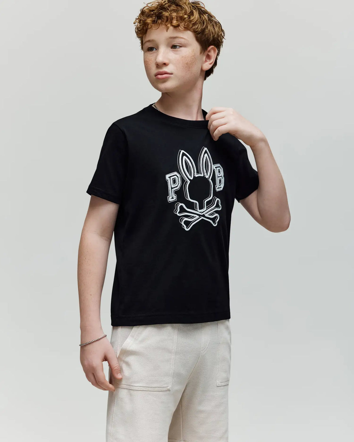 Kids bales graphic tee