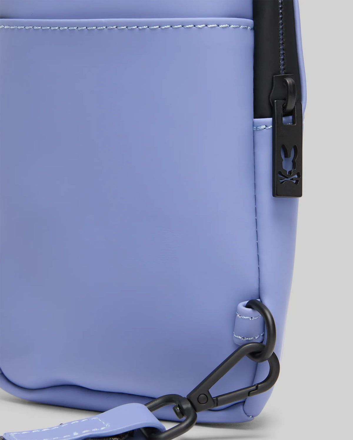Mens rubberized crossbody