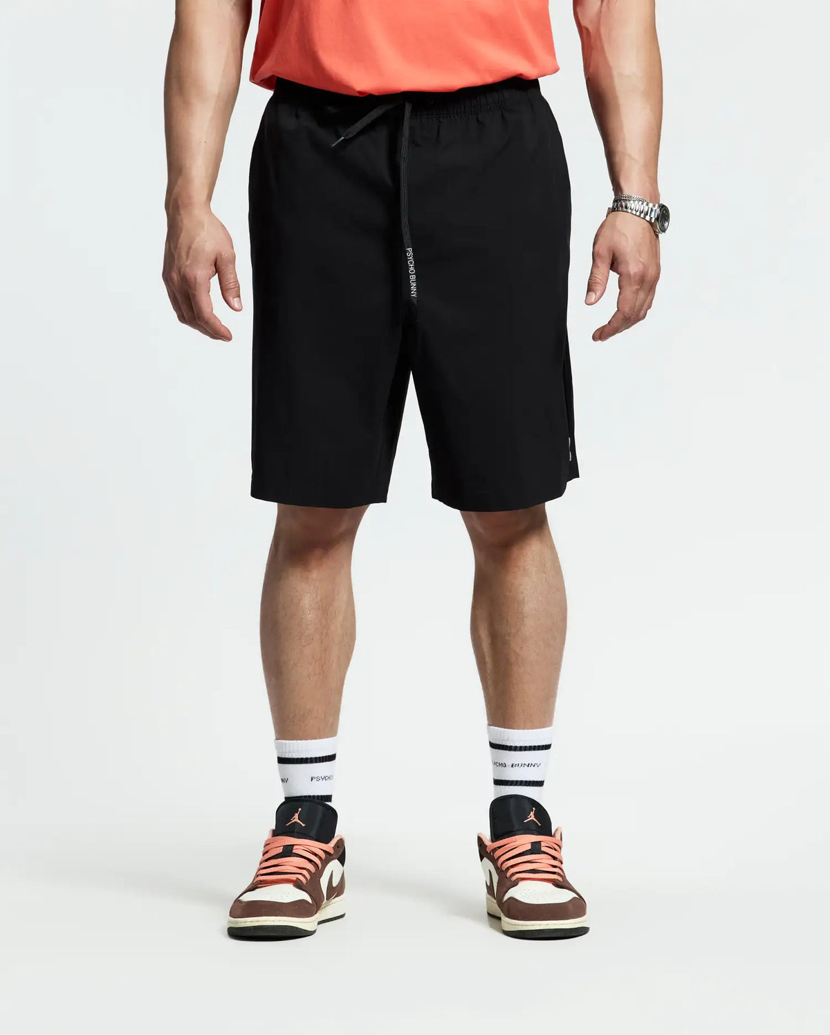 Mens big and tall samos hydrochromic swim trunk