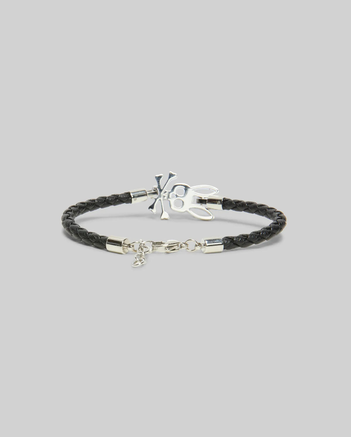 Mens bunny leather bracelet