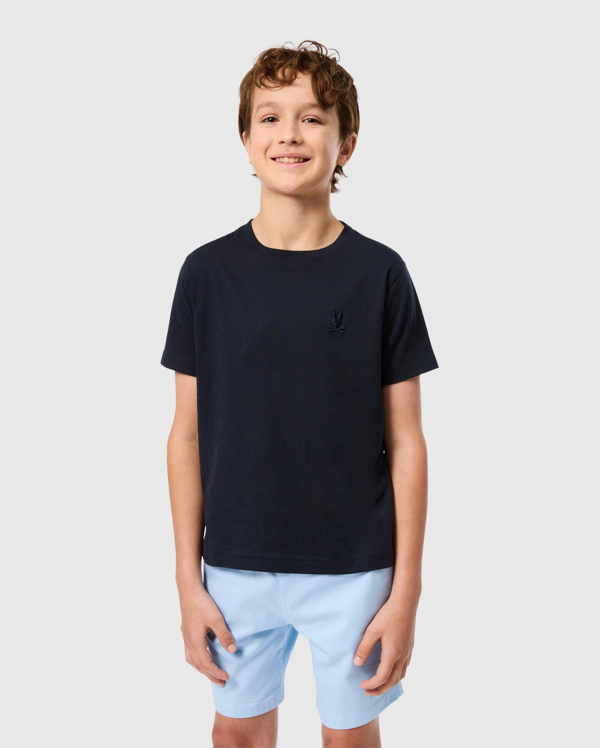Kids embroidered classic tee