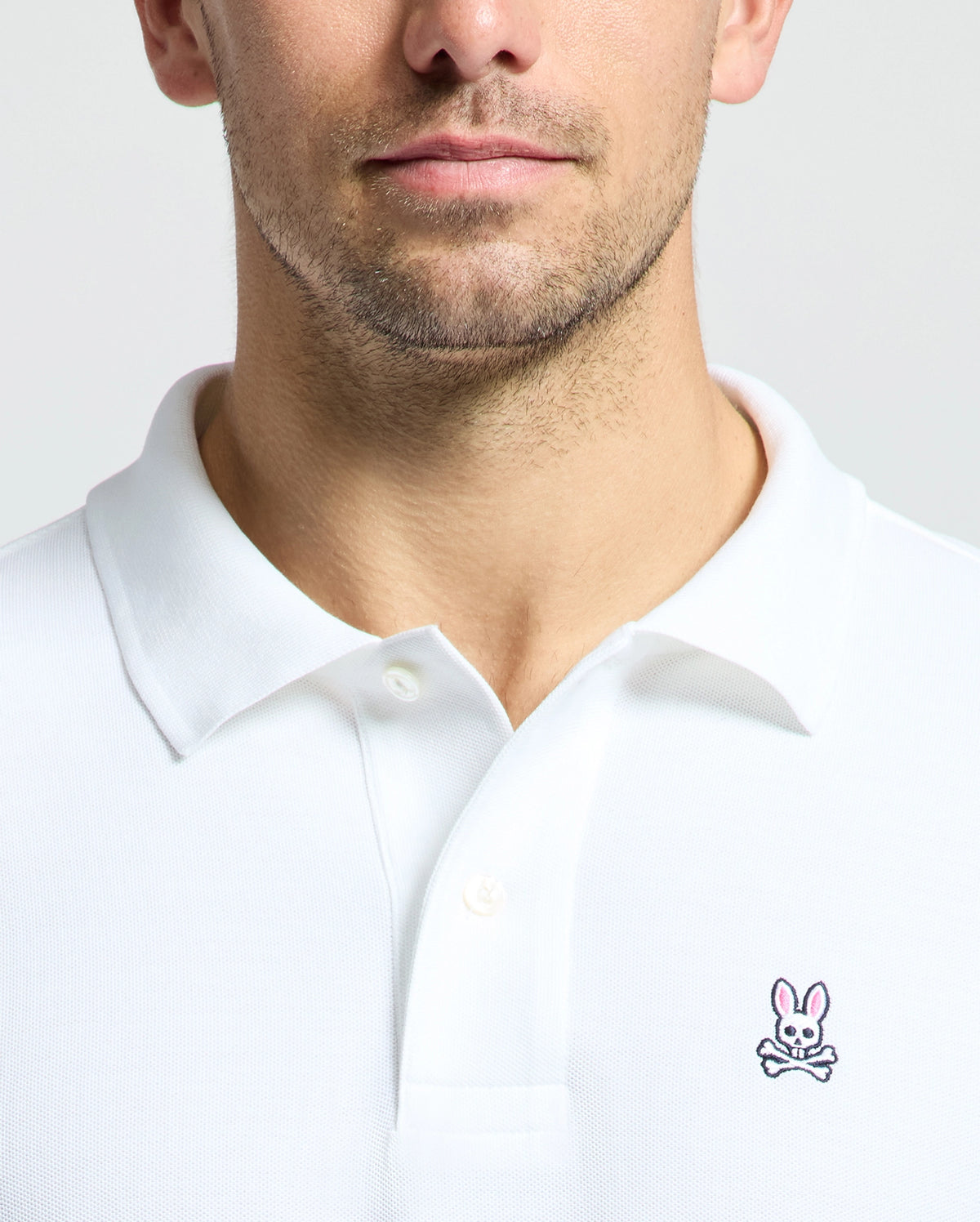 Mens classic pique polo shirt